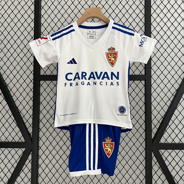 Camiseta Real Zaragoza Replica Primera Ropa Niño 2023/24